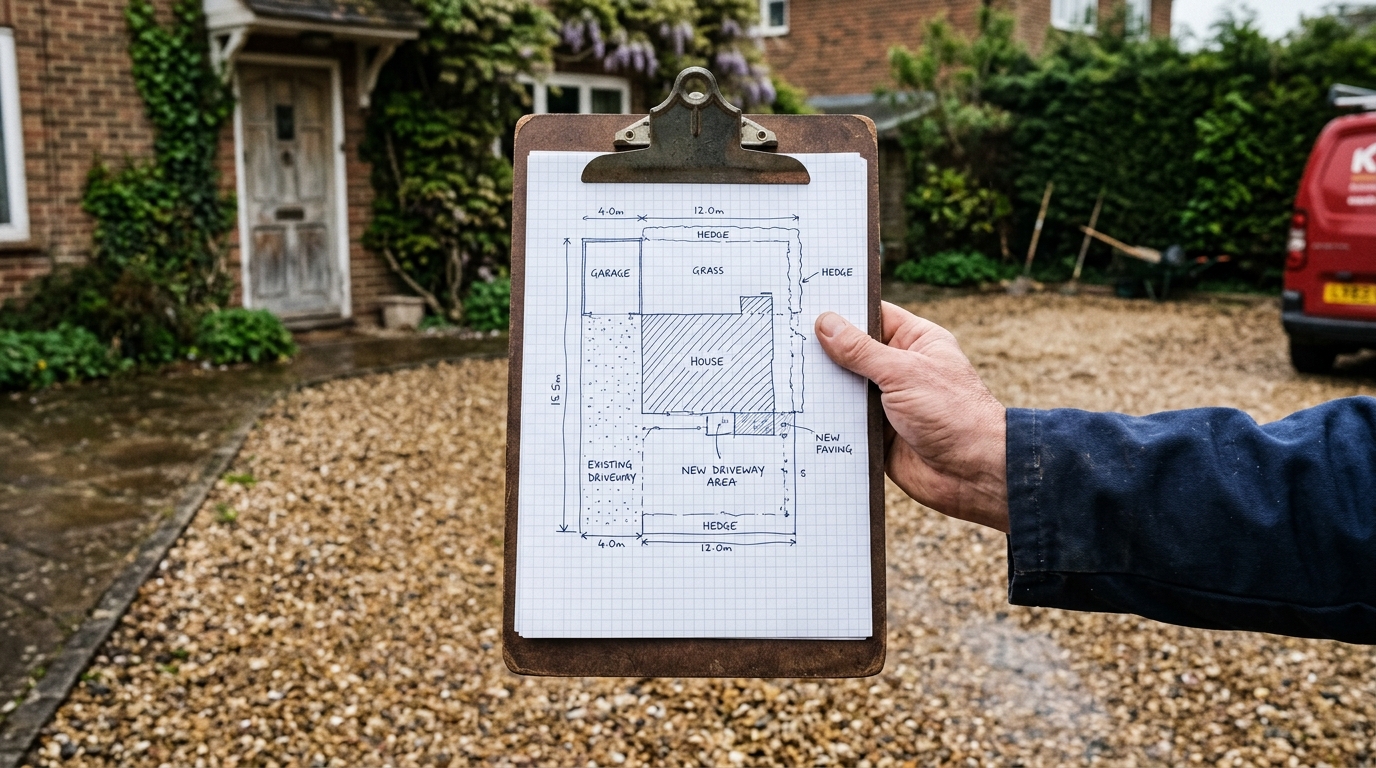 Free Driveway Quote in Telford